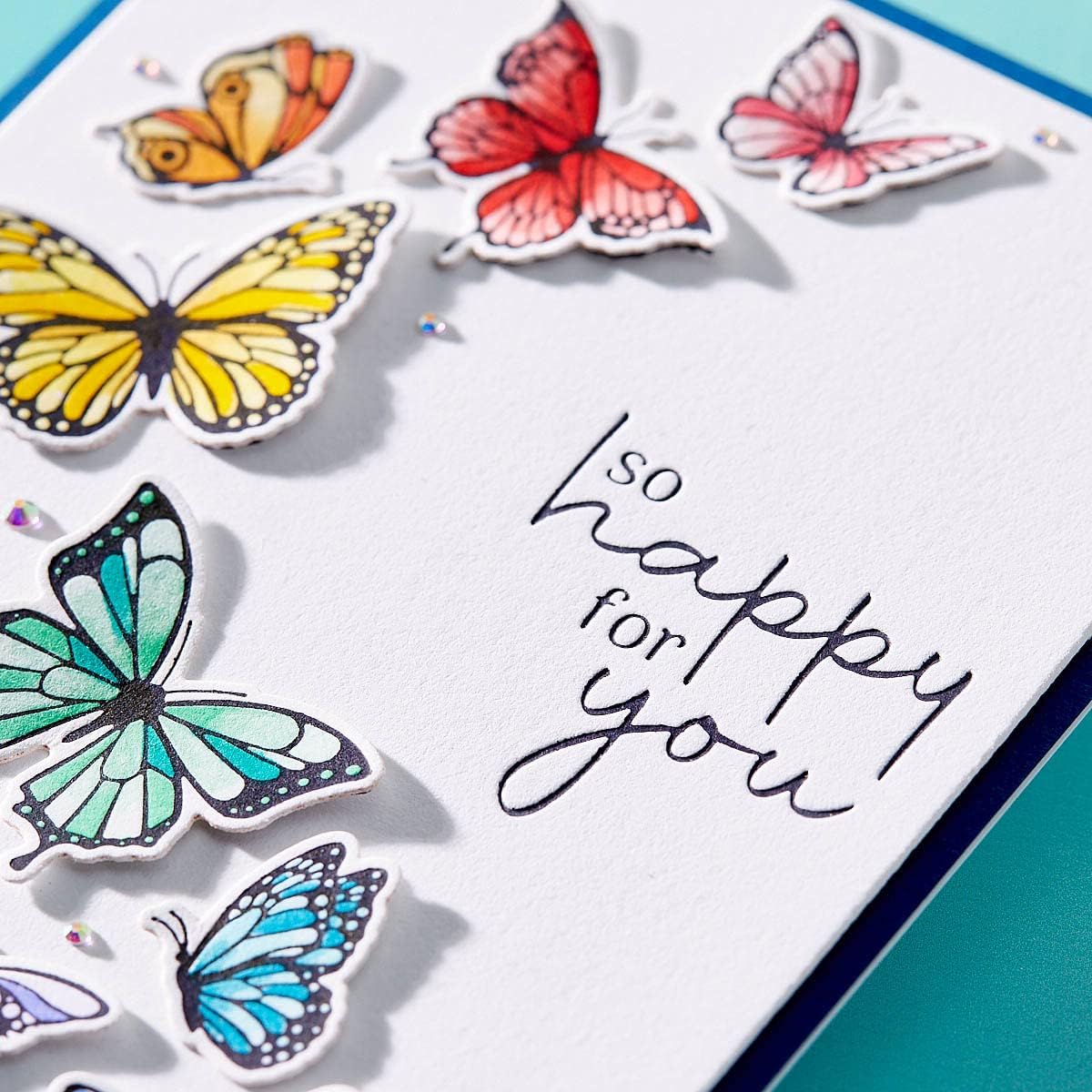 Spellbinders BP-031 Butterfly Swirl Press Plate & Die Set from BetterPress Collection