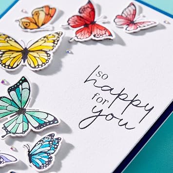 Spellbinders BP-031 Butterfly Swirl Press Plate & Die Set from BetterPress Collection