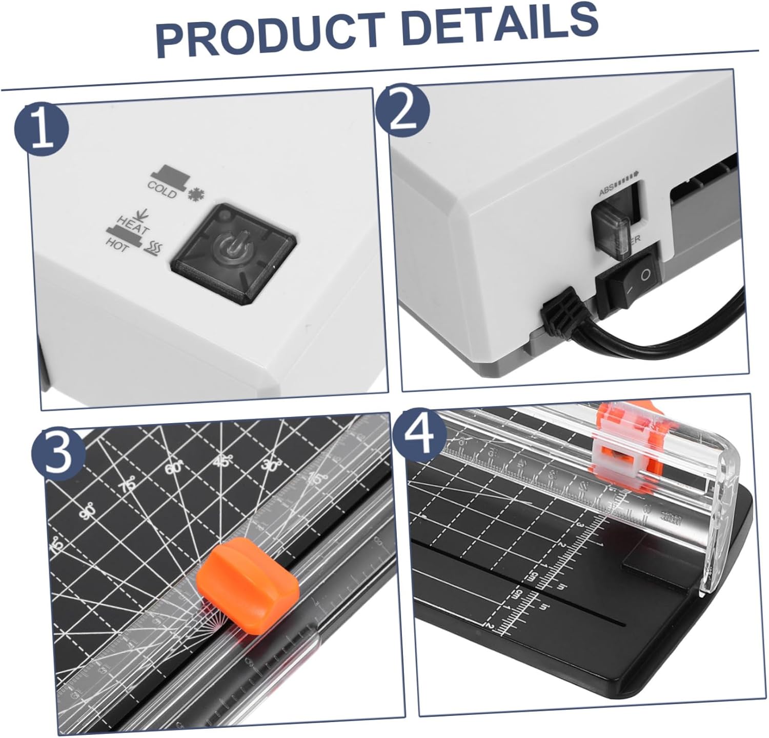 Thermal Laminator Machine Desktop Laminator Machine Laminating Personal Efficient Lamination Versatile Use