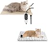 NICREW Adjustable Temperature Cat Heating Pad & Self Warming Cat Bed