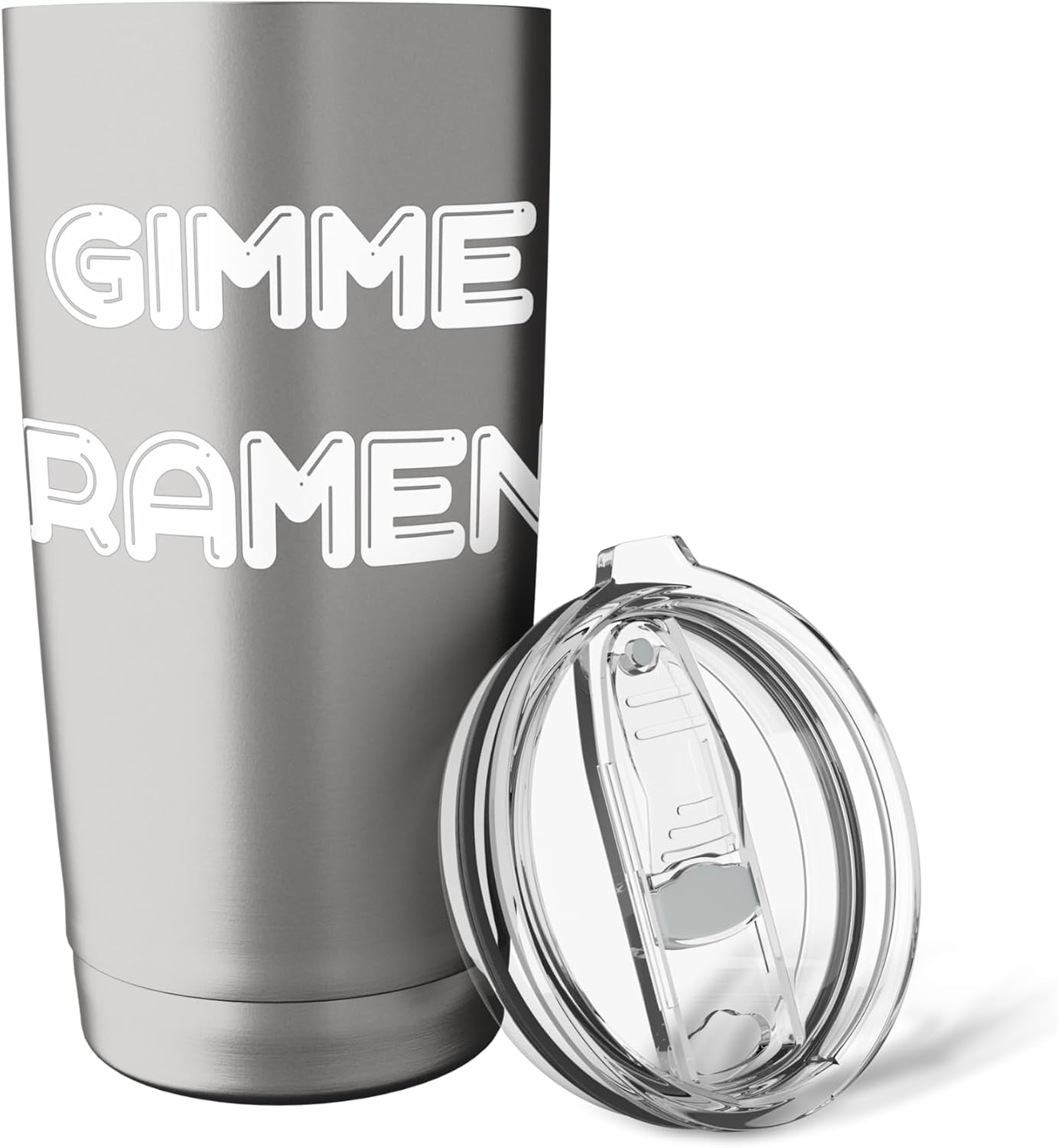 Gimme Ramen Noodle Soup Lover Stainless Steel Insulated Tumbler image 5