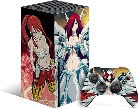 Dragon Magic Boy Anime X-box-Series-X Skin Stickers Decal Full Body Vinyl Cover for Microsoft X-box-Series-X Console and Controllers