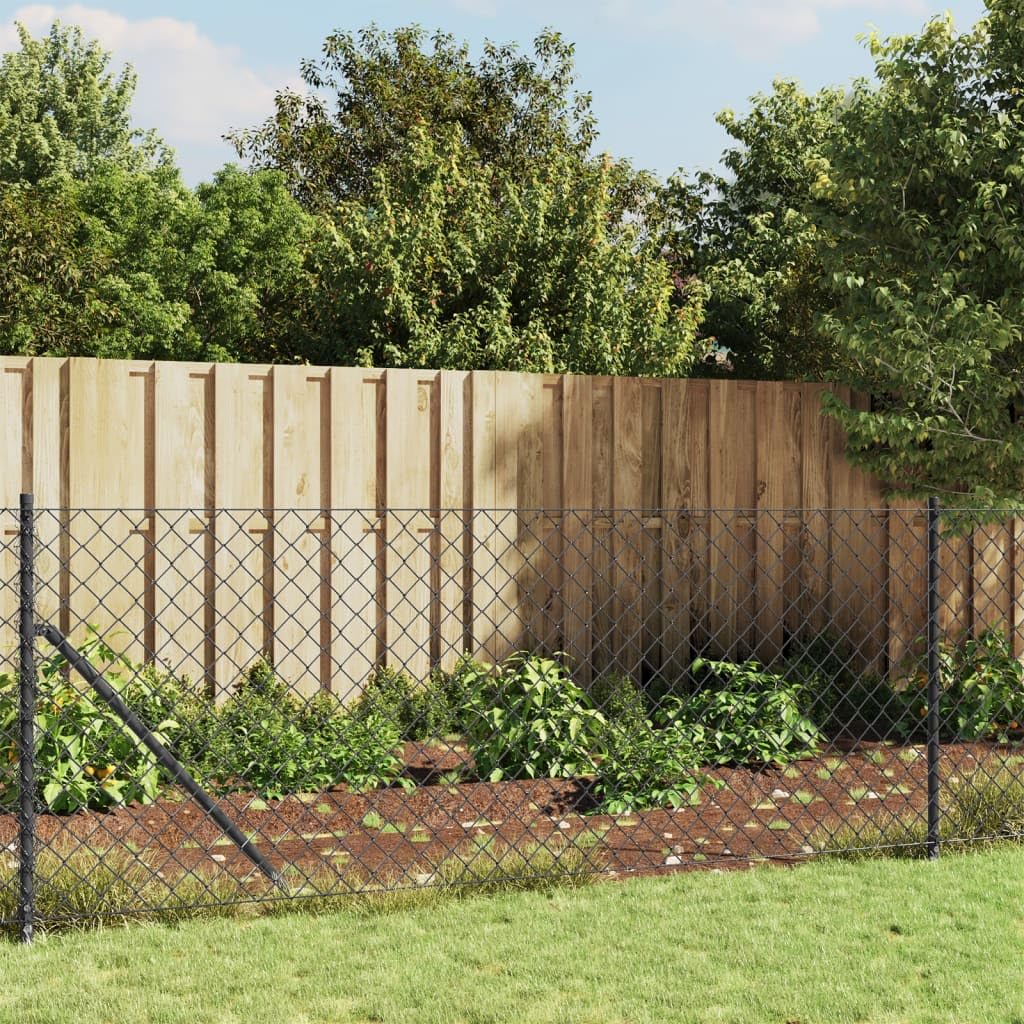 ARKEM Garden Fence, Rustproof Metal Wire Fencing Panel Border