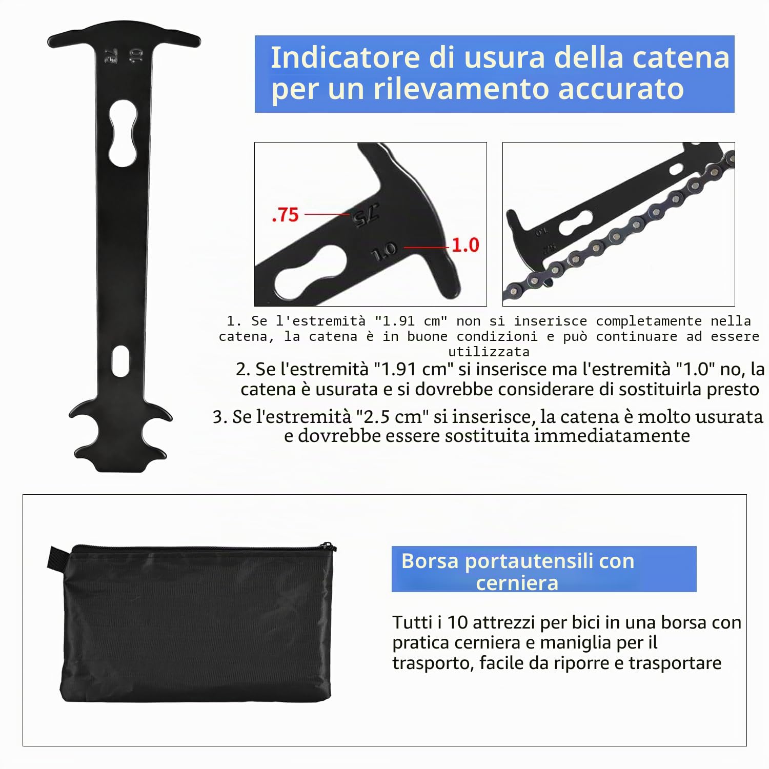Set di Attrezzi per Bicicletta, Strumento di Rimozione della Cassetta per Bicicletta con Chiave di Rimozione della Cassetta Strumento per Movimento Centrale Svitacatena