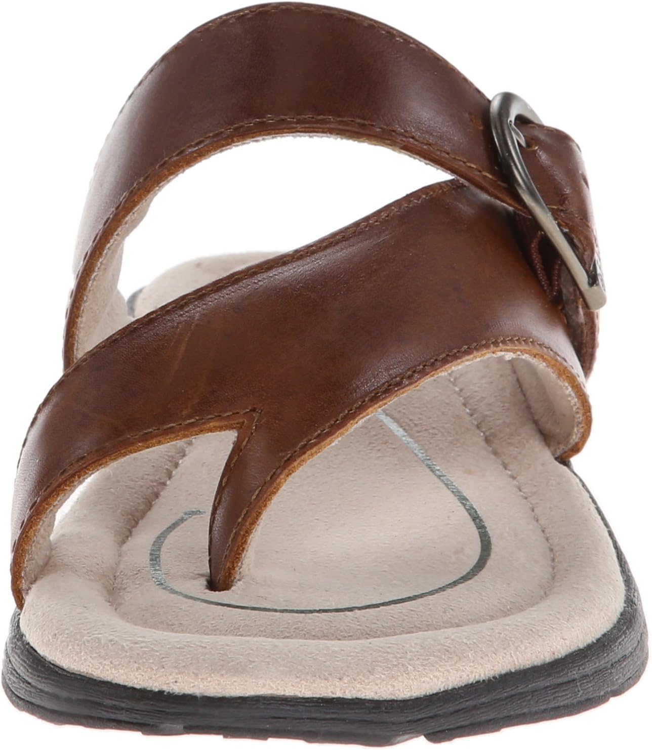 Eastland womens Tahiti Thong flip flop sandals, Tan, 10 US - Image 2