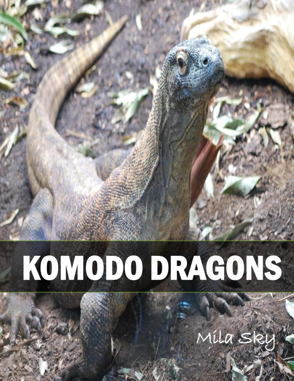 KOMODO DRAGONS: A Coffee Table Photo Book for Animal Lovers