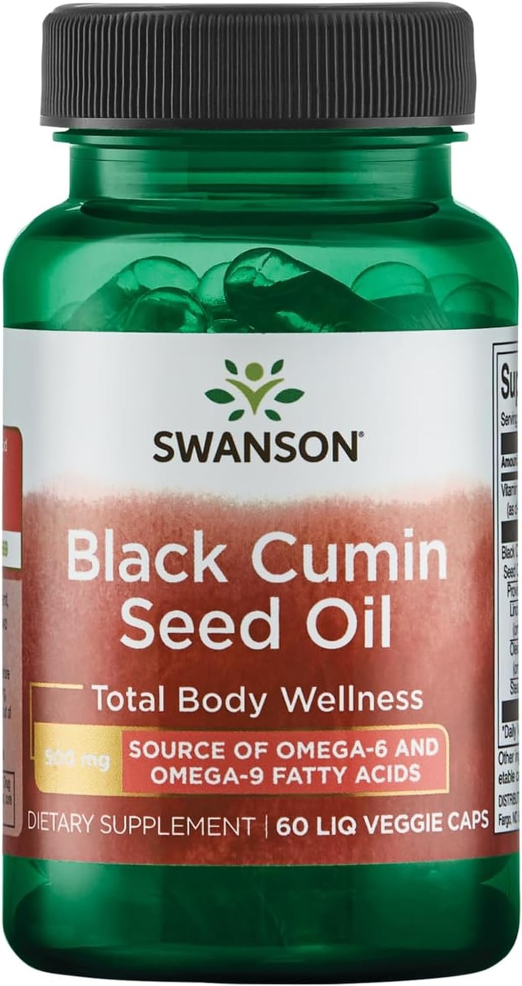 Black Cumin Seed Oil 500 Milligrams 60 Liq Vegcap