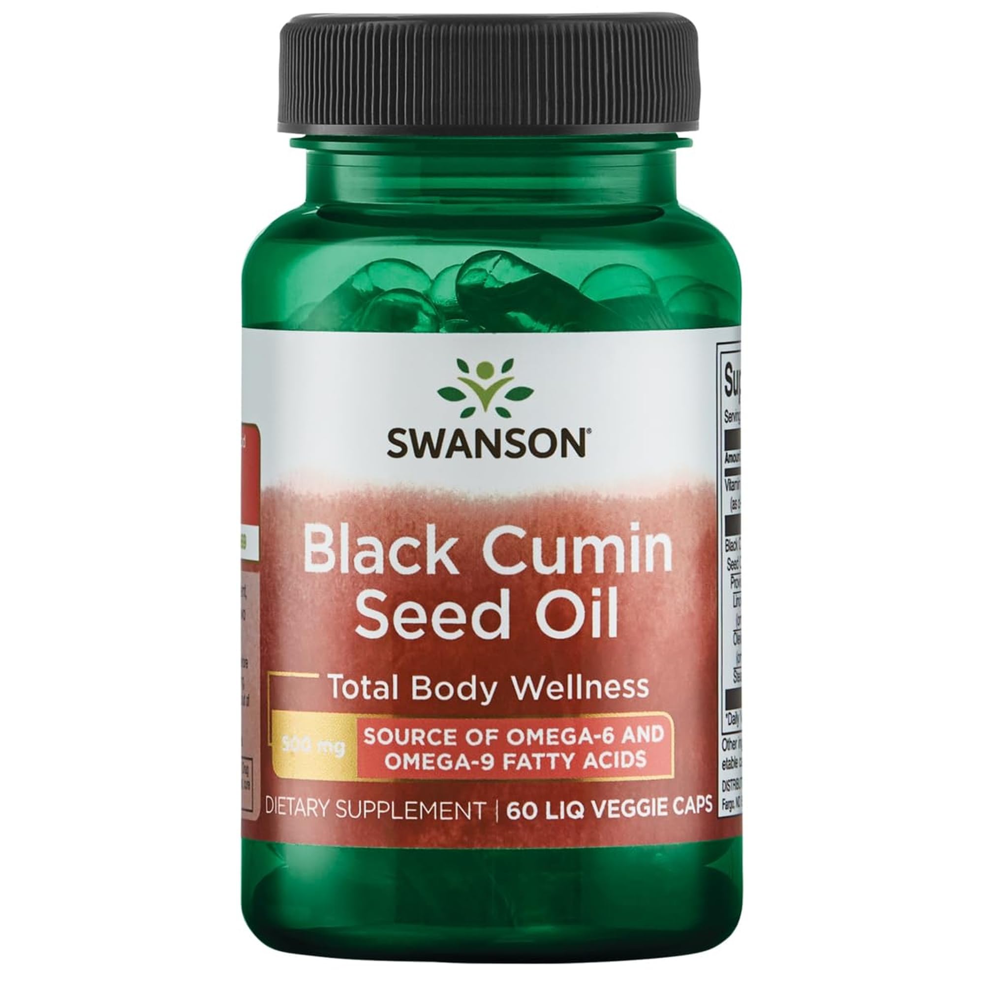 Black Cumin Seed Oil 500 Milligrams 60 Liq Vegcap