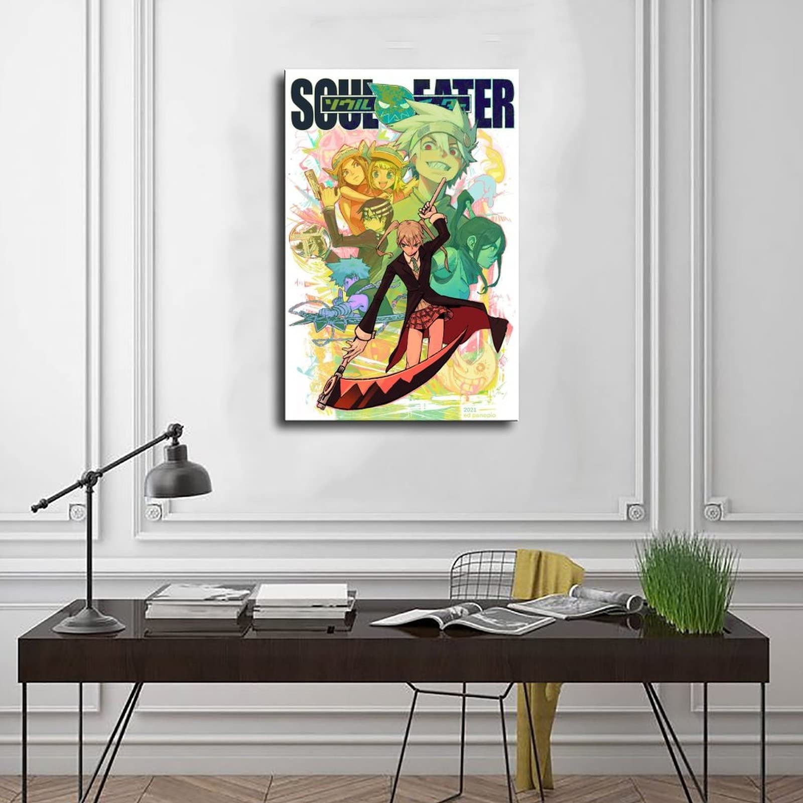 Amazon.com: Update Serial Soul Eater Anime Poster 08 Canvas Poster