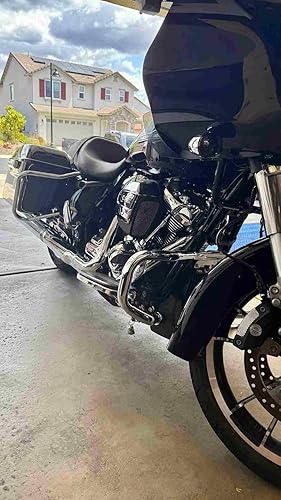 Miniatura 2 de FreeAgain Soporte de alforja de alta resistencia – Compatible con modelos de motocicleta 2014-2021, construcción resistente al óxido, fácil