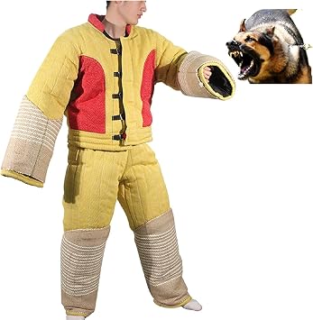 Training Dog Protective Clothing, Professional Dog Bite Sleeves Suit Large Body Protection Police Dog Training Bite Suit Jacket, Training Equipment Protective Gear