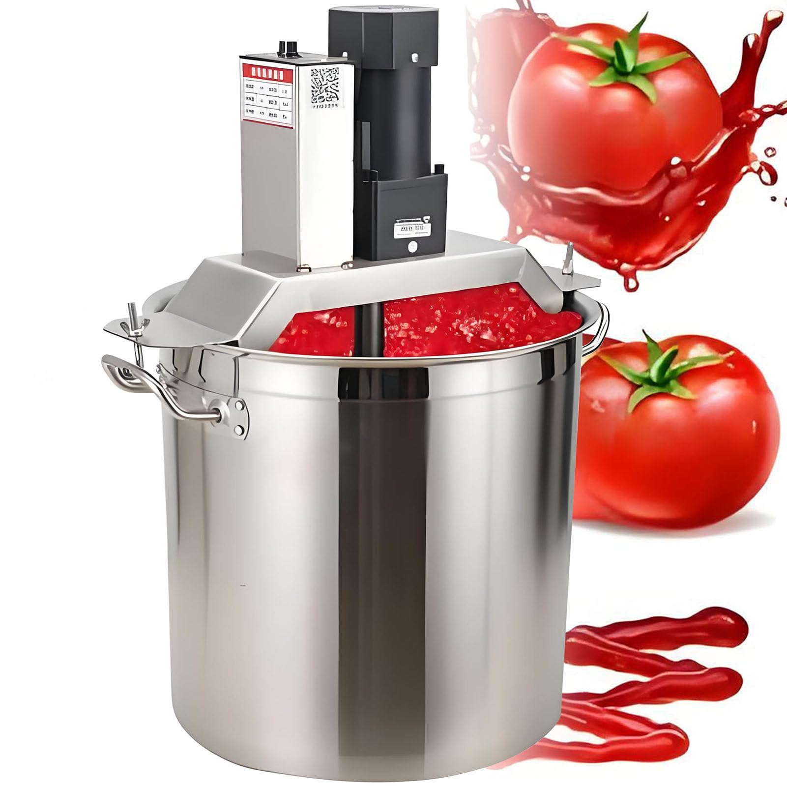 SHENGSHIYU Automatic Pot Mixer Auto-Stirrer for Cooking - 40L/80L Self Stirring Kitchen Gadget with Adjustable speeds for Hot Pan, Saucepan - Easy-to-Use Food Tool Pot Accessories 80L