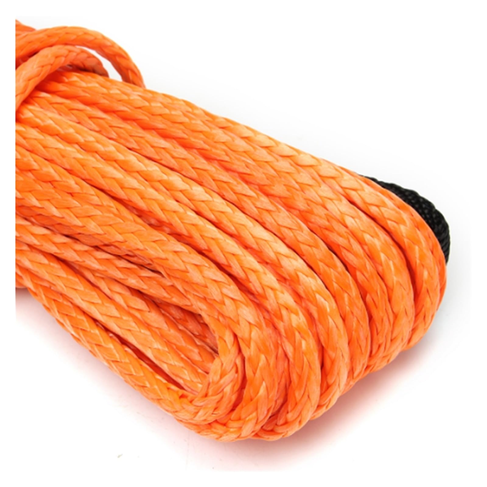5 Millimetri In Fibra Sintetica Di Traino Verricello 15 M Cavo Corda String Linea 5500lbs/7700lbs For ATV UTV SUV 4X4 4WD Forte Resilienza(Orange)