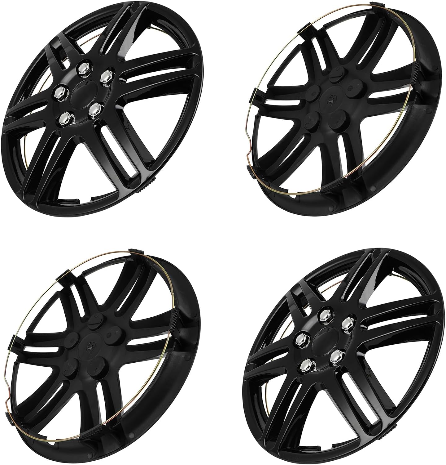 4PCS 14 inch Hubcap Wheel Cover Corrosion-Free & Sturdy Full Heat & Impact Resistant Grade – OEM Replacement