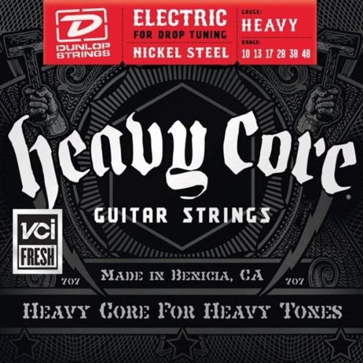 Amazon.com: Jim Dunlop DHCN59 59 Gauge Heavy Core NPS Electric