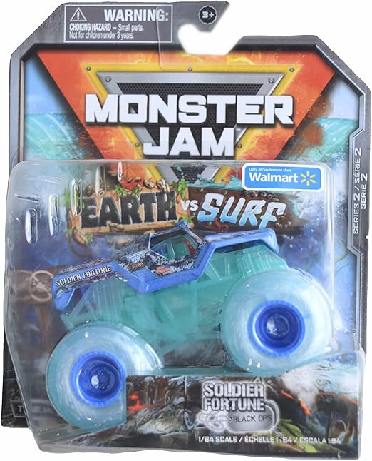 Monster Jam Soldier Fortune Black Ops, Earth Vs Surf