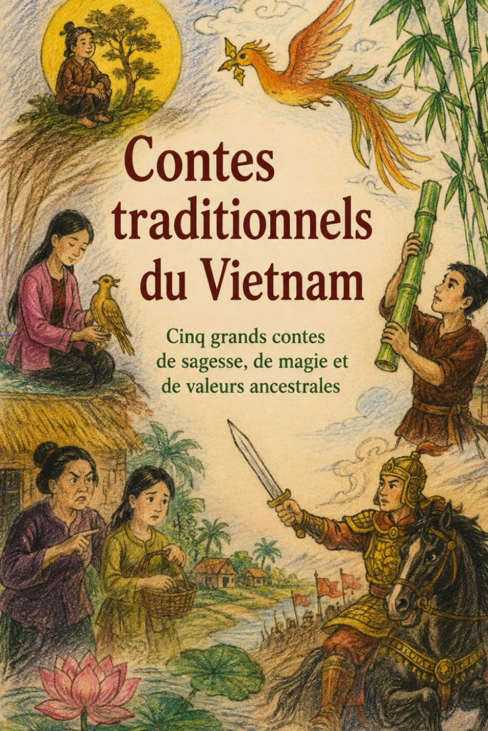 Contes traditionnels du Vietnam racontés par des grands-mères: Cinq grands contes de sagesse, de magie et de valeurs ancestrales