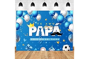 El Mejor Papá Del Mundo Día Del Niño Backdrop