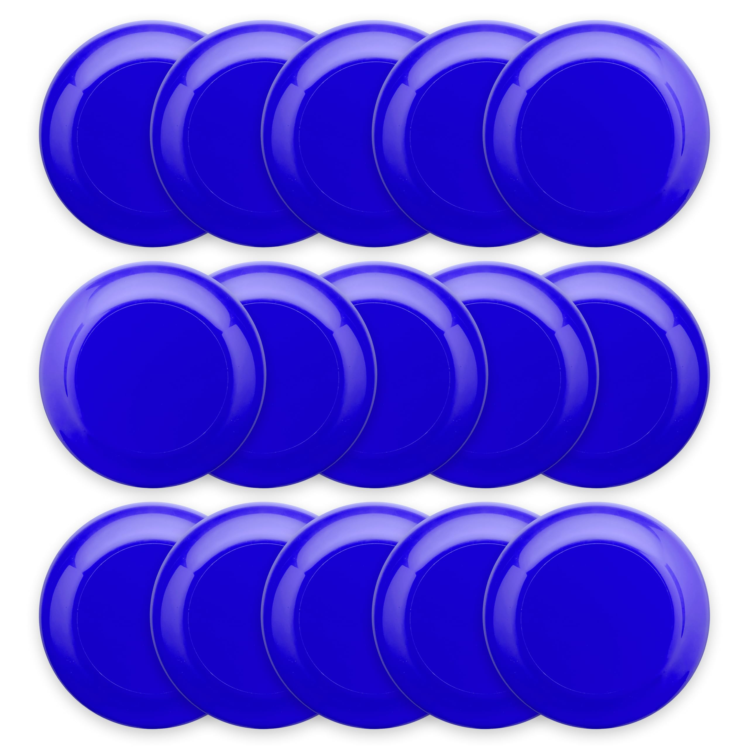 DISCOUNT PROMOS Frisbee Flying Discs in Bulk, 9.25 in. Fun Family Beach Game