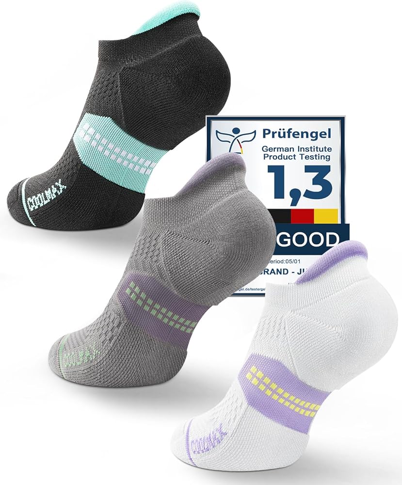 Amazon.com: Juclise Coolmax Bamboo Viscose Compression Running Tab