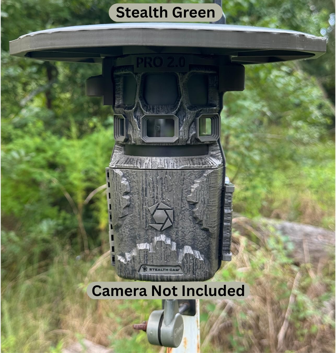 Trail Camera Cover for 360 Cameras - Stealth Model FITS Stealth CAM Revolver PRO 2.0 360 Stealth - Color is The Closest Match to Camera Highly UV Resistant for Prolonged Outdoor Use