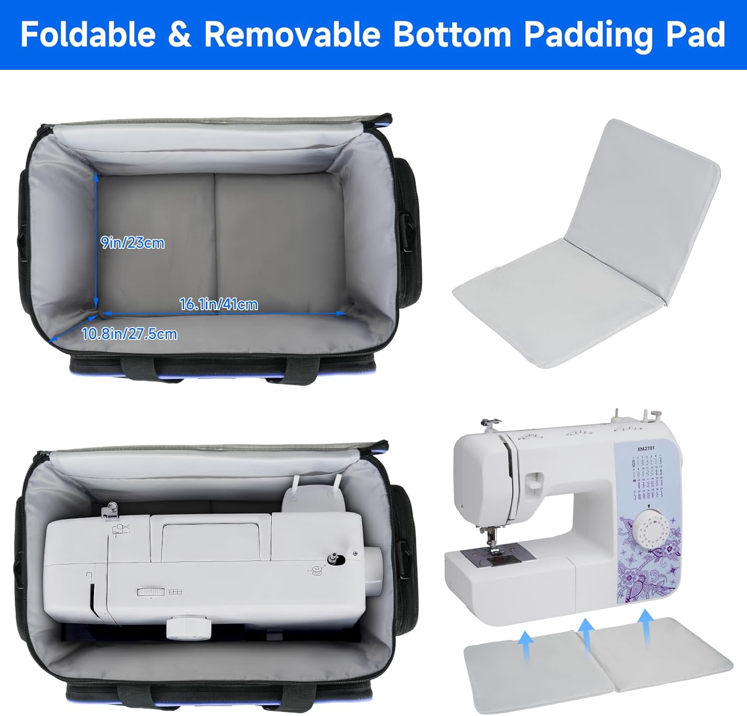 Universal Sewing Machine Carrying Case with Multiple Martinique Ubuy