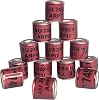 100Pcs Aluminum Pigeon Ring 8mm ID Bands, Customizable, Durable, Safe for Birds