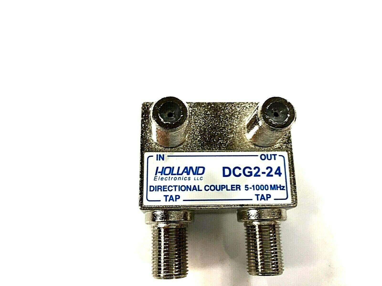 Holland Electronics Wall Tap Directional Coupler Splitter 24 dB 2 Output DCG2-24