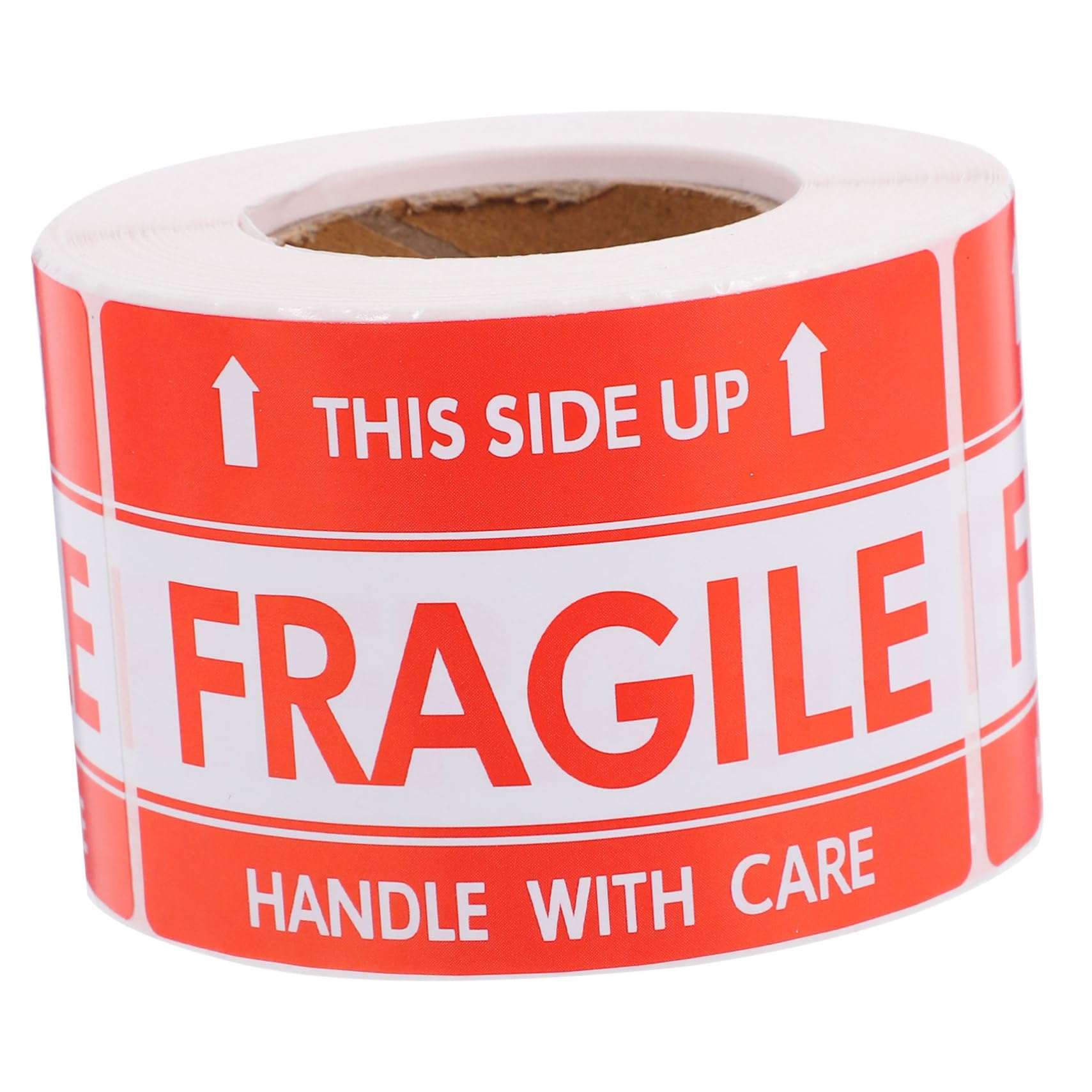 PartyKindom Shipping Care Sticker Self-Adhesive Fragile Labels for Boxes Bags Crates 3x2 Inches
