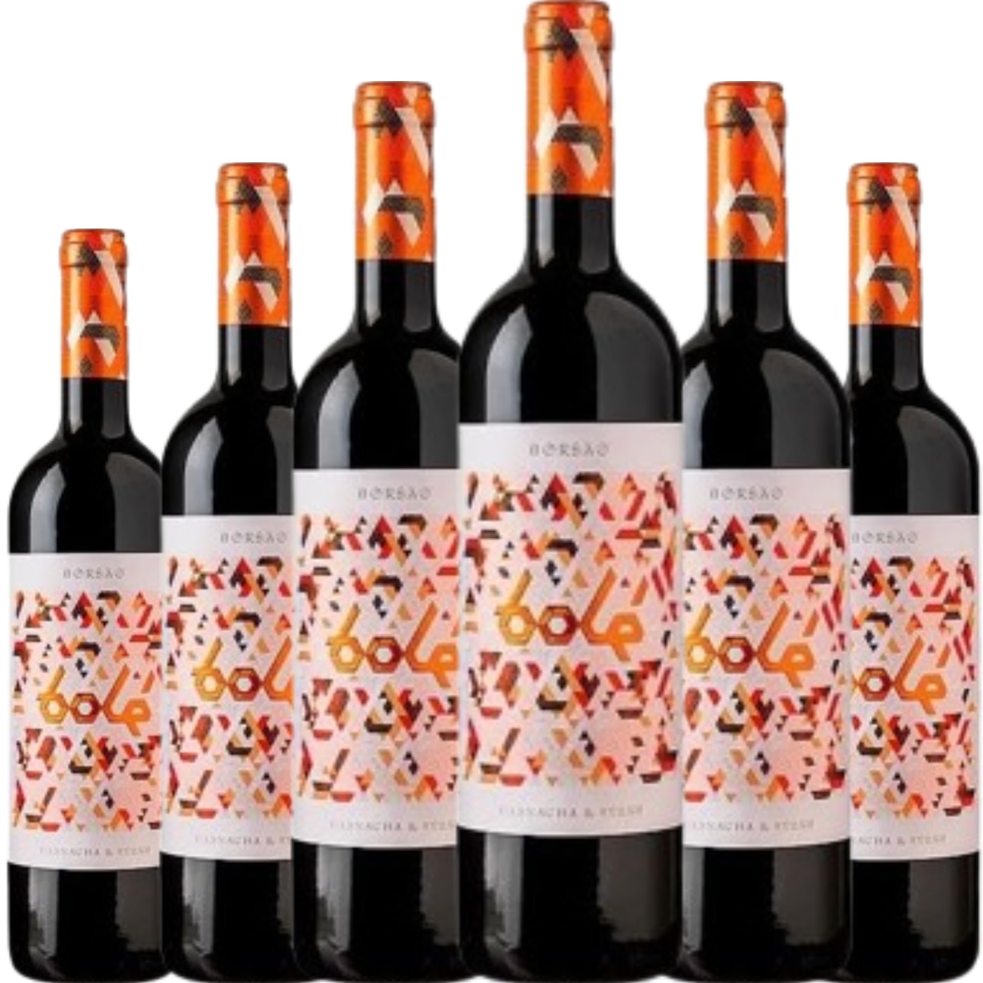 Borsao Bole vino tinto joven con crianza en roble, Syrah y Garnacha de España. Aromas intensos, 15% Vol. y perfecta armonía entre fruta y especias.| 6 botellas
