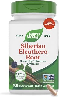海外直送品 Nature's Way Siberian Eleuthero, 100 Caps [平行进口商品]