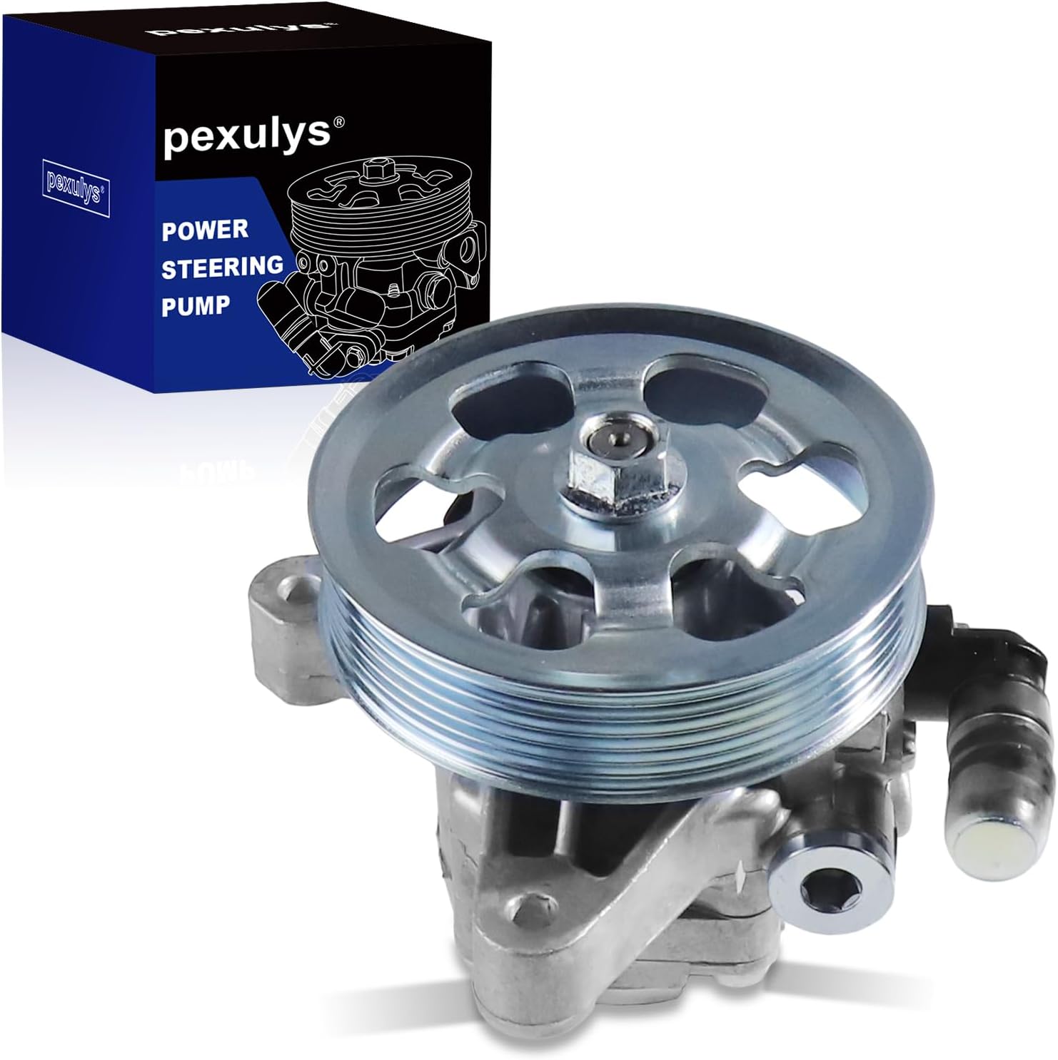 pexulys Power Steering Pump for Honda Accord 2.4L 2003-2007 | Replaces 56110-RAA-A01, 21-5341, 96-5341, 5776N