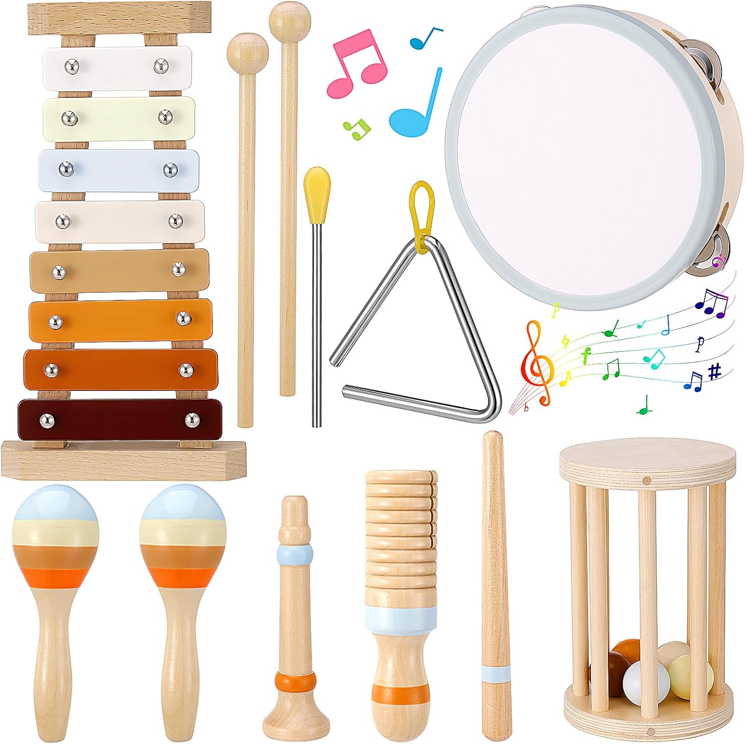 Kids Musical Instruments for Toddlers Montessori Baby Musical Toys for