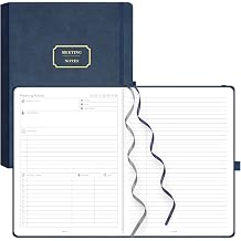 EMSHOI Meeting Notebook Agenda, 320 Pages, B5 Size 7.5" x 10"