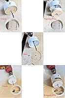 Vista 6 de MaxTool Sierra de agujero bimetálico de cobalto de 2-5/8 "2.638 in HSS M42 Sierra de taladro bimetálico 1.75 "de profundidad para metal madera