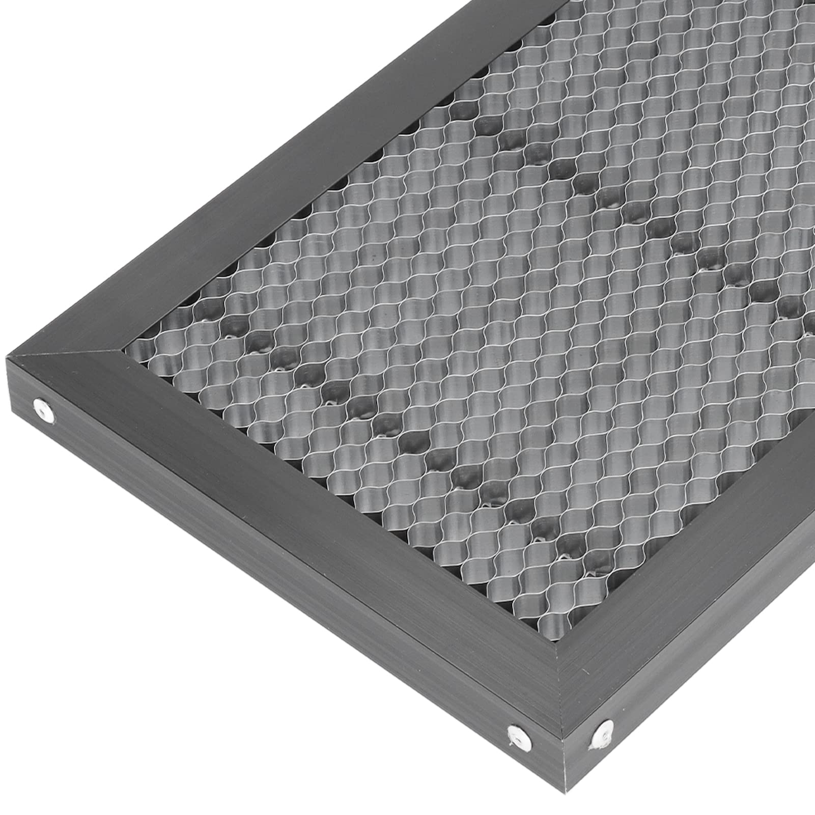 Tavolo di Lavoro Honeycomb CNC 300 x 200 x 22 mm, Piano Alveare Lavorato, Compatibile con Diverse Macchine per Incisione