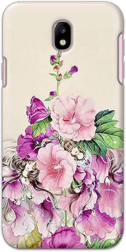 Bunch of Magenta Floral Background Designer Case for Samsung Galaxy J7 (2017), J730F/DS, J730FM/DS Back Cover