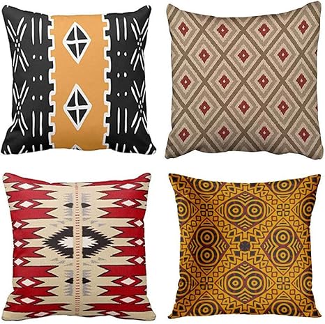 ankara throw pillows