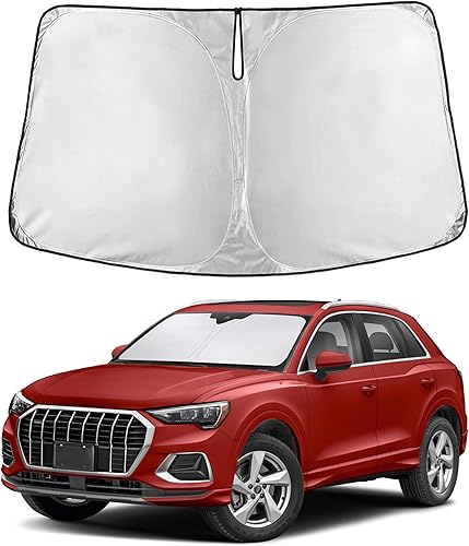 Miniatura 195 de EcoNour Parasol para parabrisas Rivian R1S / R1T 2022-2024 2025 2026, visera solar para parabrisas delantero y ventana, bloqueador de calor UV