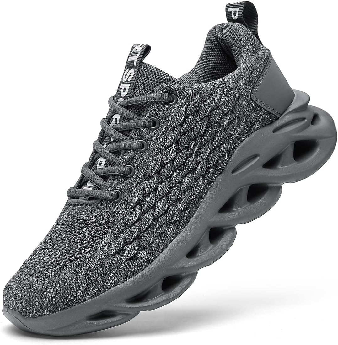 Men’s Tennis Breathable Walking Shoes Ultra Lightweight Casual Sport Gym Fashion Sneakers