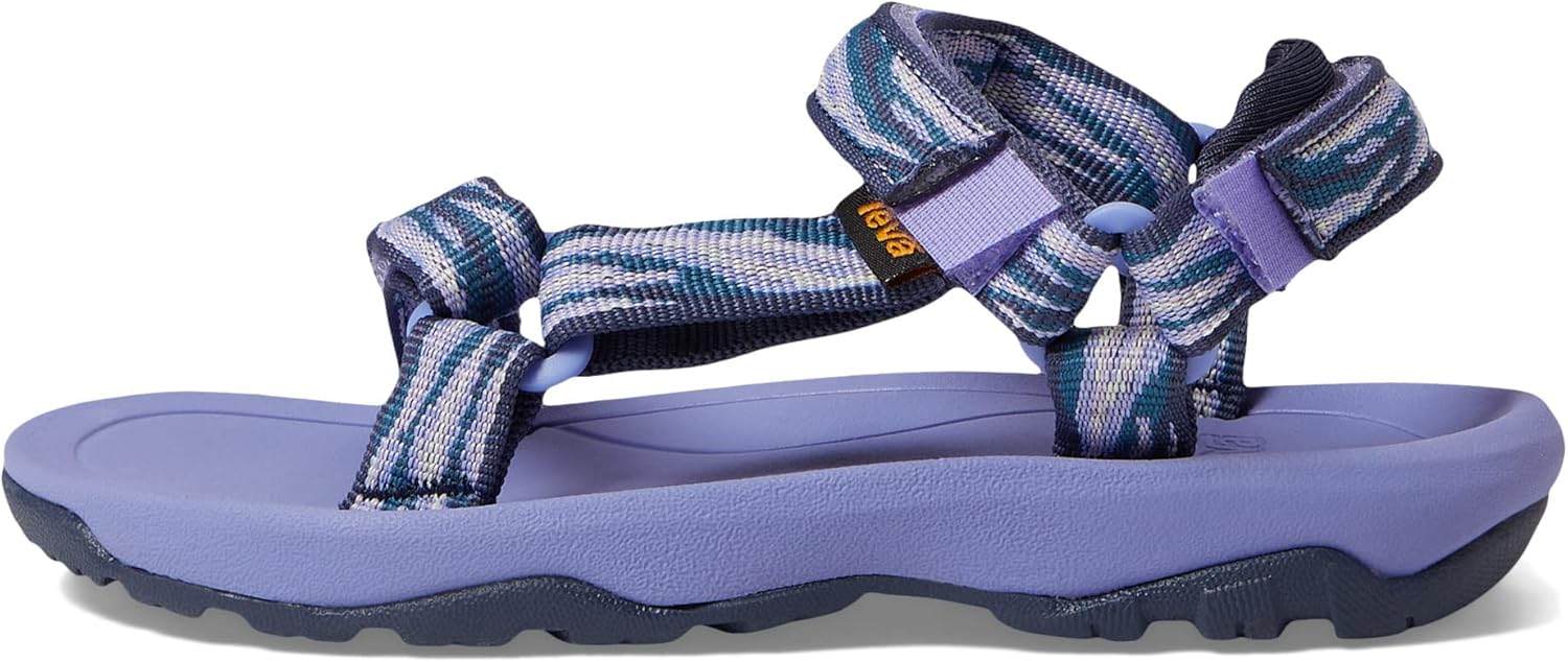 Teva Girls Hurricane XLT 2 Sandal, Waves Pastel Lilac, 6 Big Kid