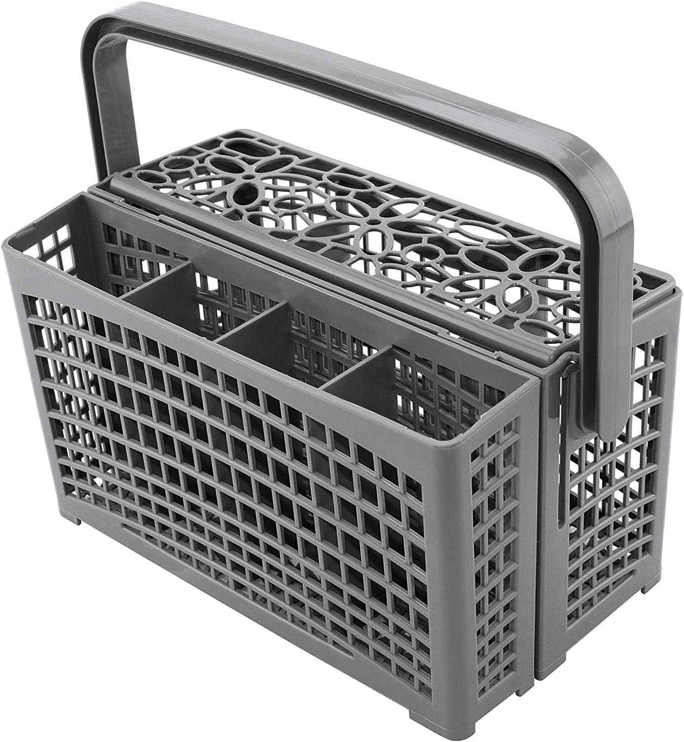 Noa Store Dishwasher Silverware Cutlery Basket (Gray Detachable)