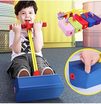 DUFFA Çocuklar İçin Atlama Zıplama Oyuncağı Zıp Zıp Oyuncak Boy Uzatıcı Eğitici Fiziksel Ve Zihinsel Geliştirici Spor Oyuncak