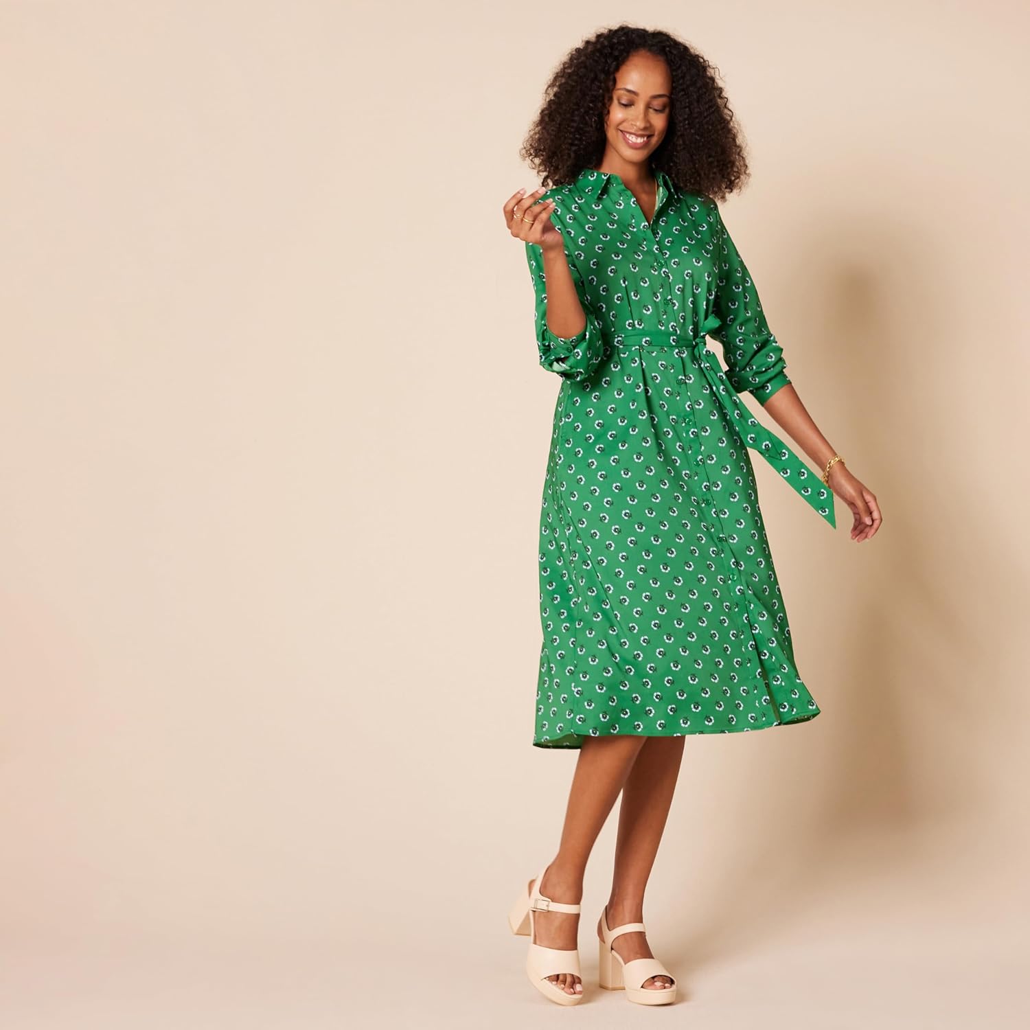 Amazon Essentials Women's Platform Heel Sandal - Image 6