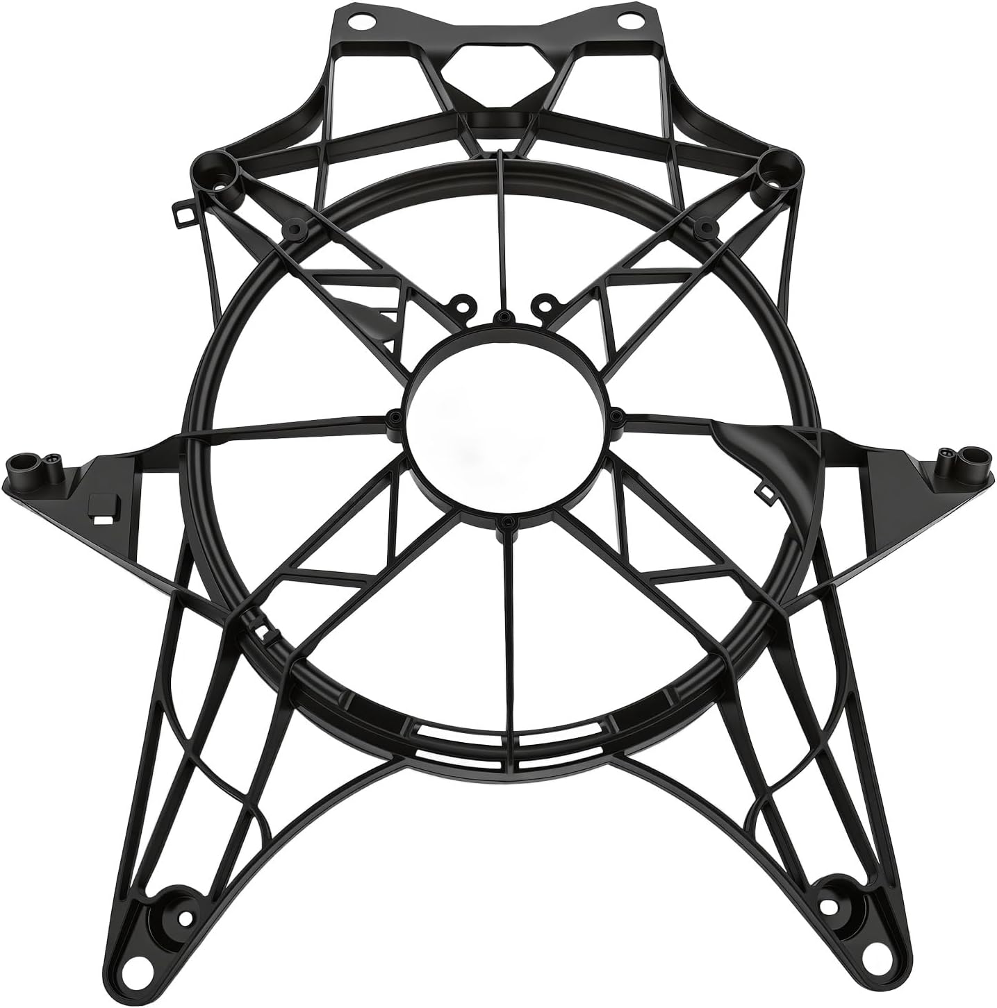 Radiator Cooling Fan Shroud for Can-Am Maverick X3 Max Turbo R RR 2017-2024 709200588 709200589