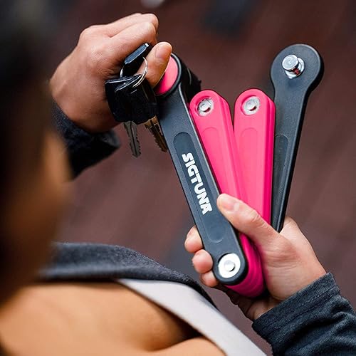 Miniatura 7 de SIGTUNA Candado plegable para bicicleta, acero endurecido de 0.315 in, plegable, resistente, con fácil montaje, bloqueo seguro y revestimiento