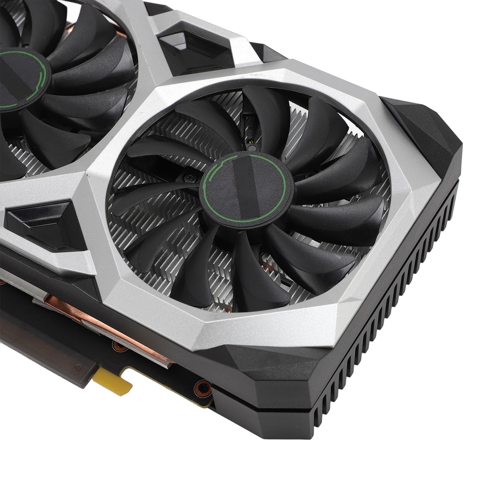 Karta Graficzna do Gier 6 GB 192 Bity GDDR6, 1785/14000 MHz Karta Graficzna z Podwójnym Wentylatorem Chłodzącym, HDMI, Display Port, DVI D, PCI Express 3.0 16X