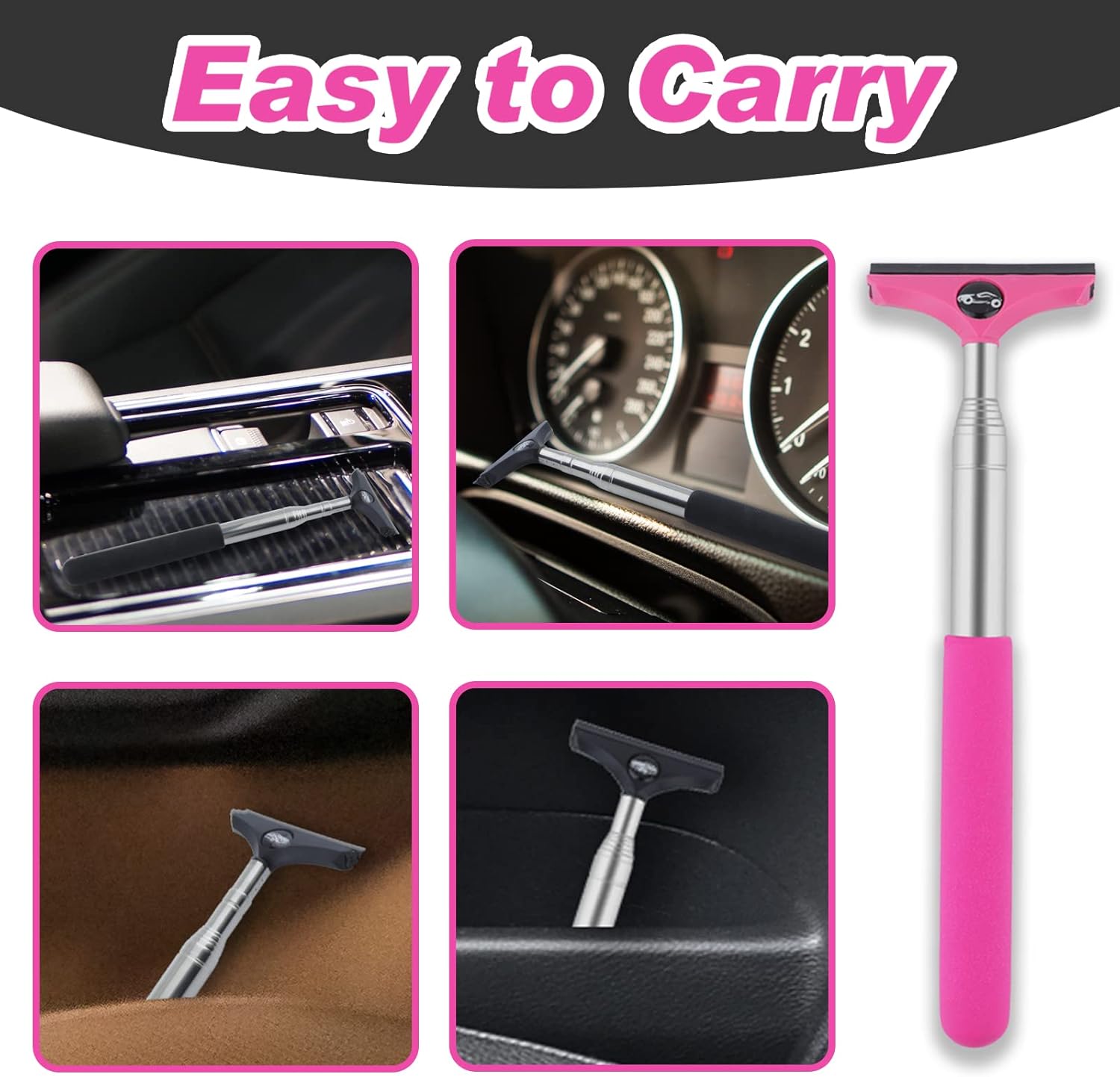 Side Mirror Squeee, Car Mirror Squeee, Retractable Car Rearview Mirror