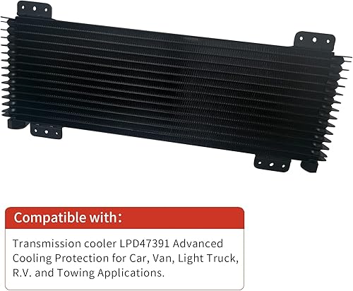 Miniatura 2 de Enfriador de aceite con transmisión de caída de baja presión LPD47391 40K Trans Cooler compatible con servicio pesado de 40,000 GVW máximo,