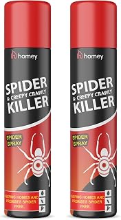 (TWO PACK) Spider & Creepy Crawly Insect Killer spray 200ml - by PAJEE ™